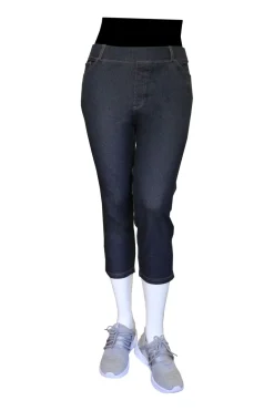 La Cera™ Pantalon Corto De Punto Elastico De Talla Grande La Cera