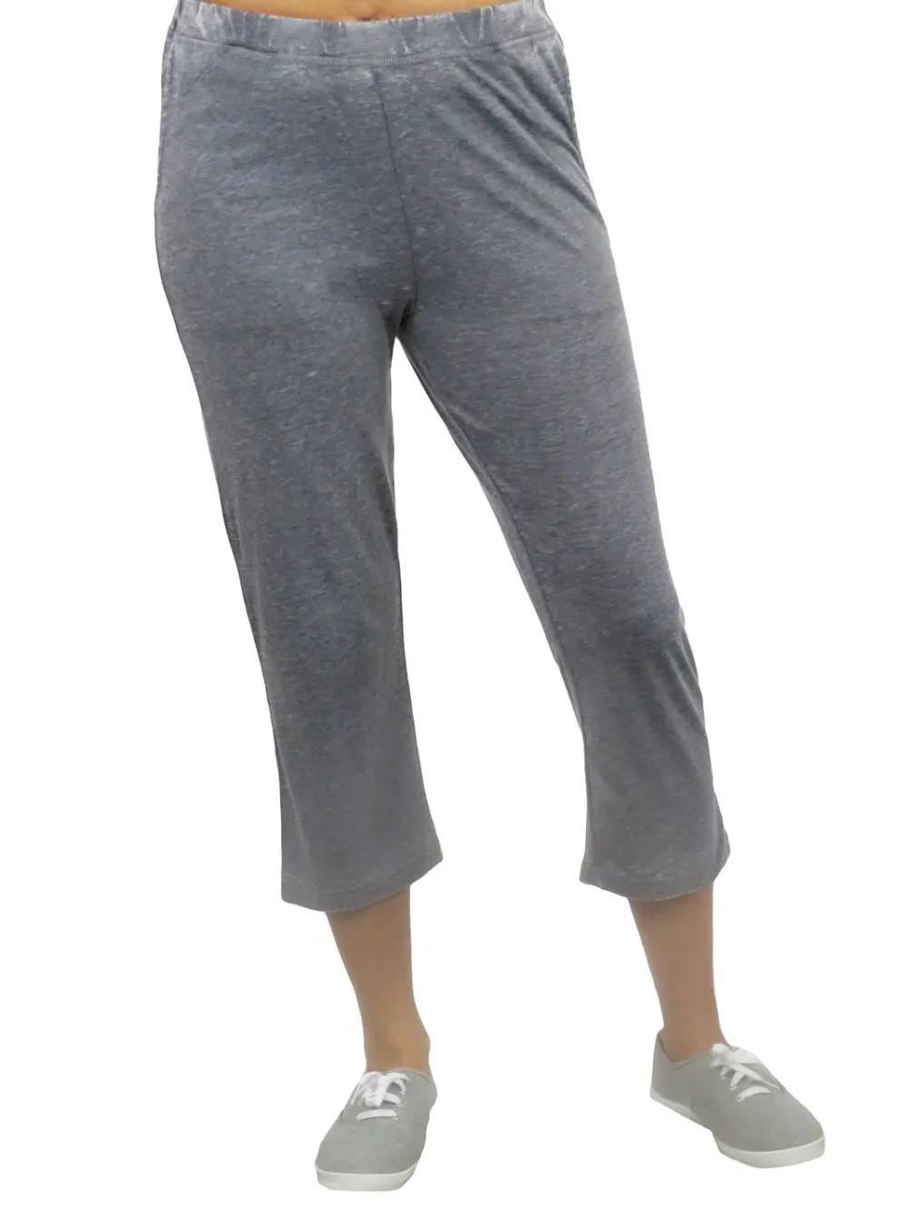 La Cera™ Pantalon Corto De Punto Suave Y Flexible