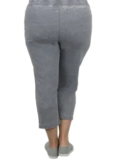 La Cera™ Pantalon Corto De Punto Suave Y Flexible - Talla Grande