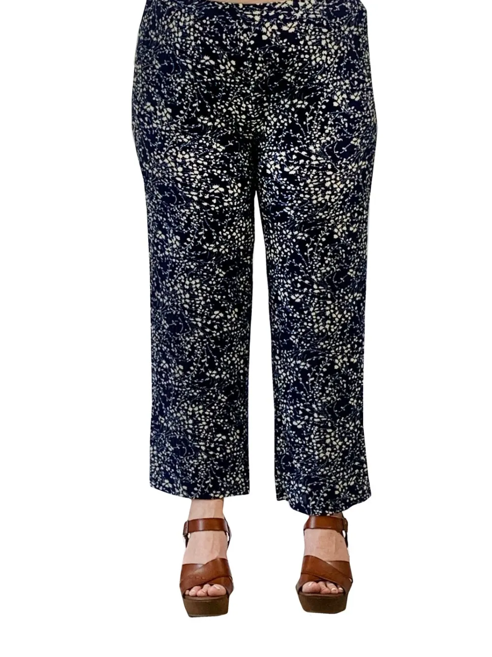 La Cera™ Pantalon Corto Floral La Cera Lucerne Talla Grande