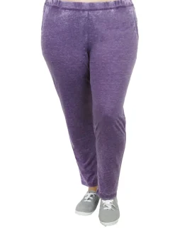 La Cera™ Pantalon De Punto Suave Y Flexible - Talla Grande