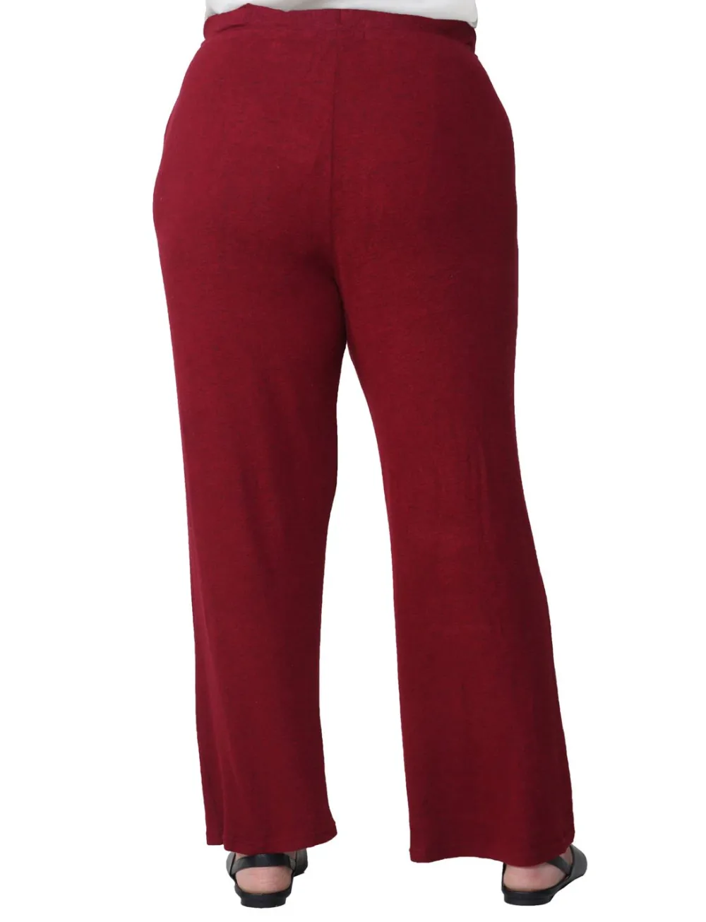 La Cera™ Pantalones Anchos De Talla Grande The Comfort Collection