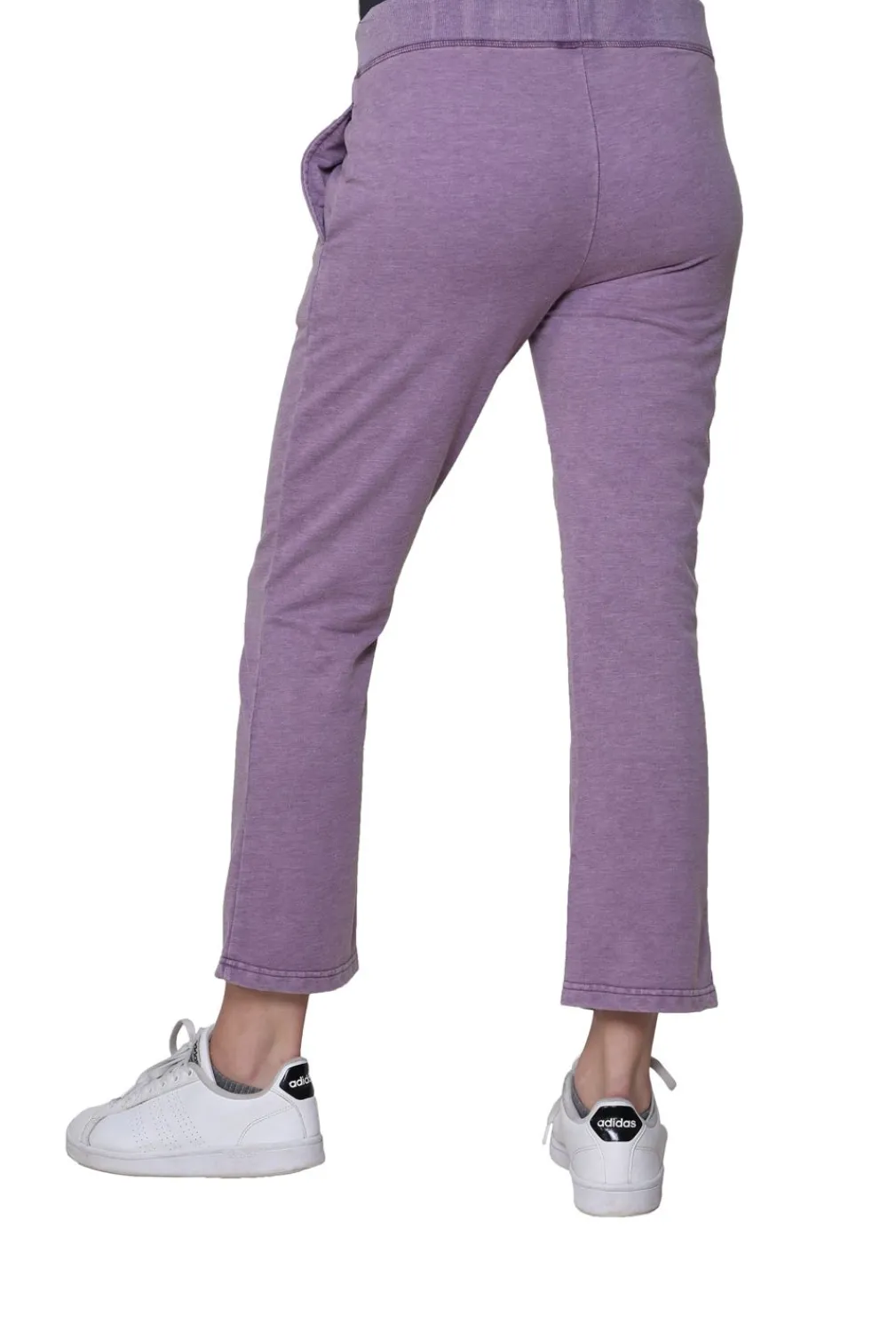 La Cera™ Pantalones Con Cordon De Felpa Francesa Jaspeados