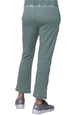 La Cera™ Pantalones De Felpa Francesa Jaspeados
