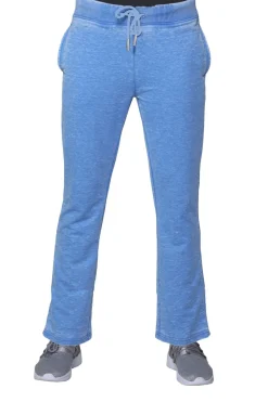 La Cera™ Pantalones De Felpa Francesa Jaspeados