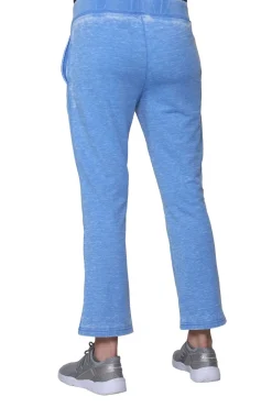 La Cera™ Pantalones De Felpa Francesa Jaspeados