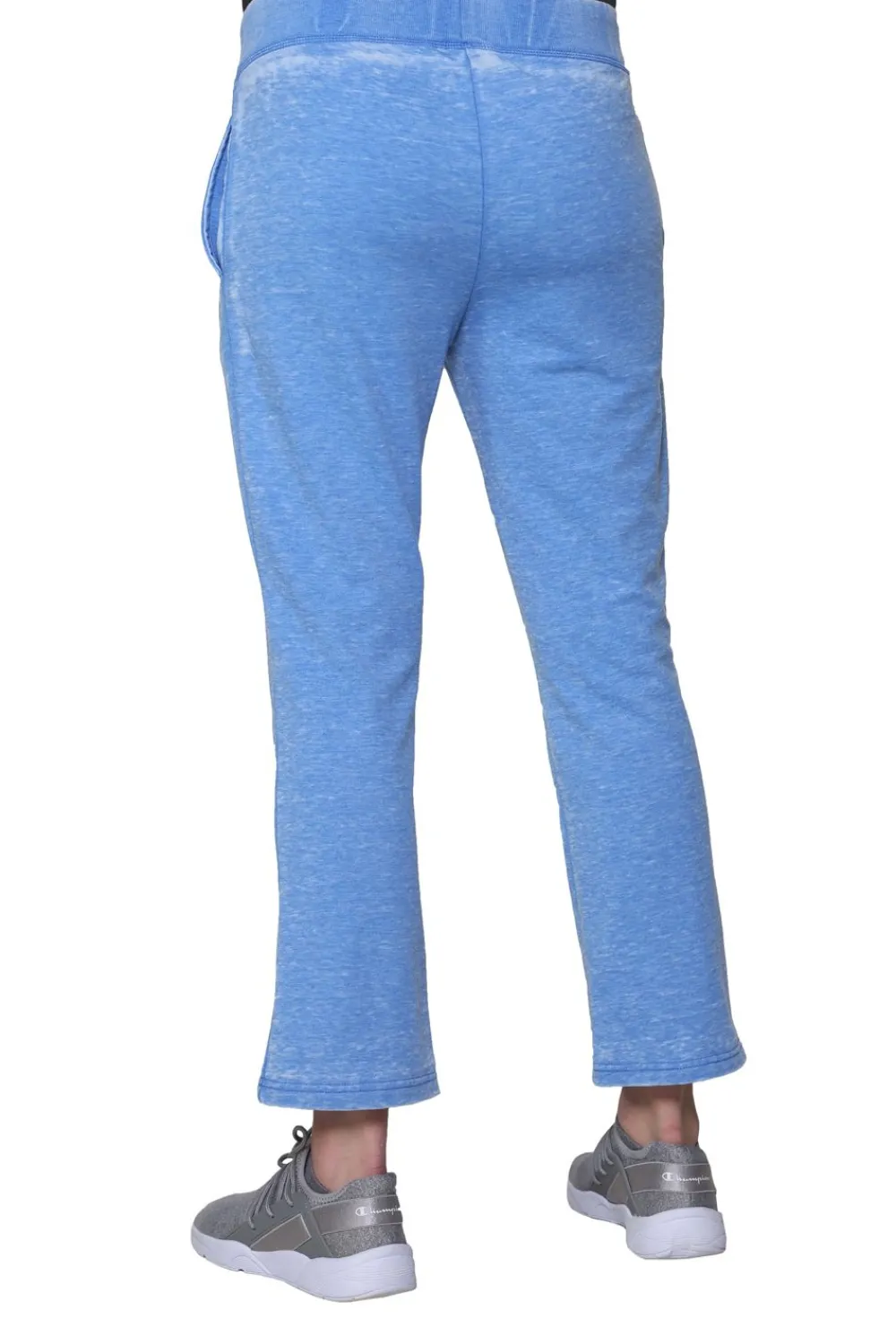 La Cera™ Pantalones De Felpa Francesa Jaspeados