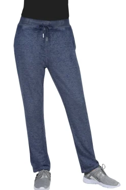 La Cera™ Pantalones De Felpa Francesa Jaspeados