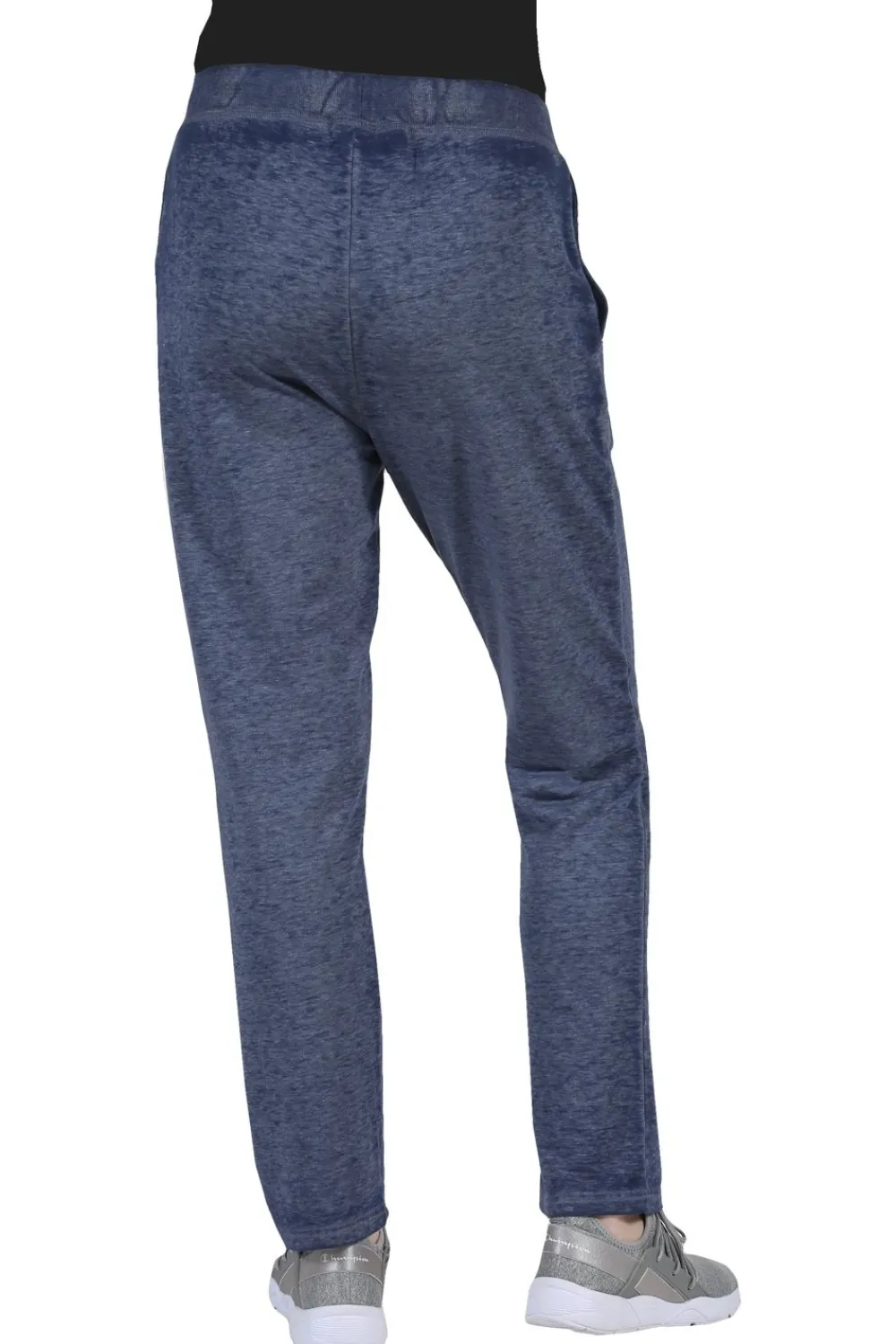 La Cera™ Pantalones De Felpa Francesa Jaspeados