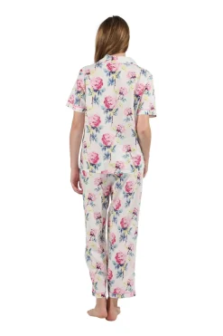 La Cera™ Pijamas Con Estampado Floral