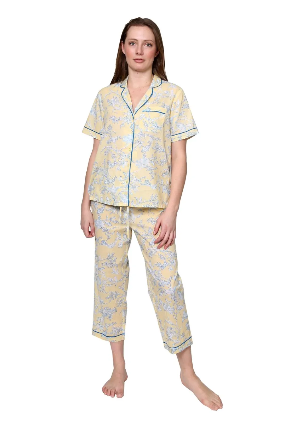 La Cera™ Pijamas Con Estampado Floral