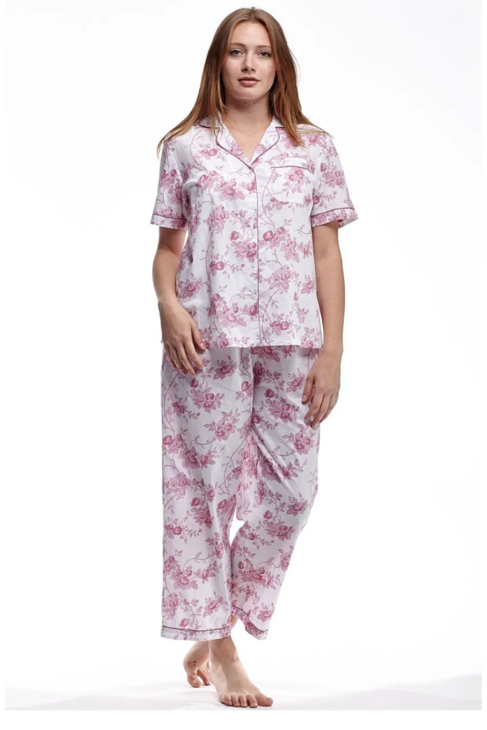 La Cera™ Pijamas Con Estampado Floral