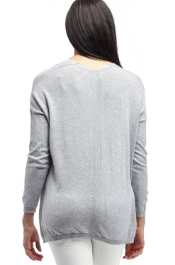 La Cera™ Sueter Tipo Jersey De Manga Larga Con Bolsillo La Cera De Talla Grande