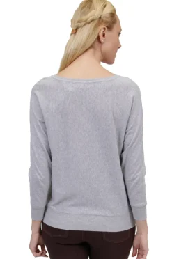 La Cera™ Sueter Tipo Jersey De Manga Larga La Cera De Talla Grande