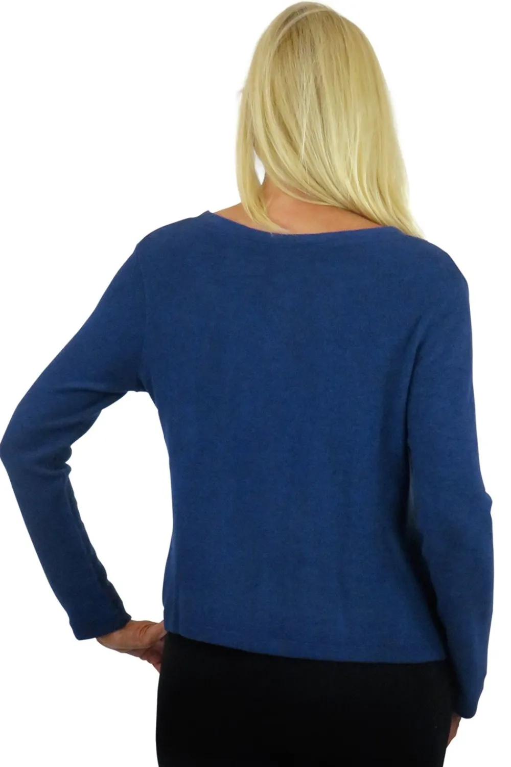 La Cera™ Top De Manga Larga Con Cuello En V Comfort Collection