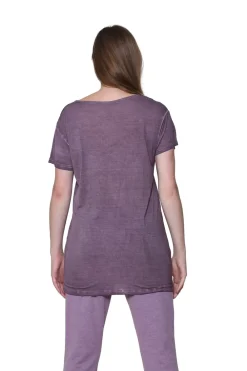 La Cera™ Top De Punto Suave Y Flexible Con Cuello En V