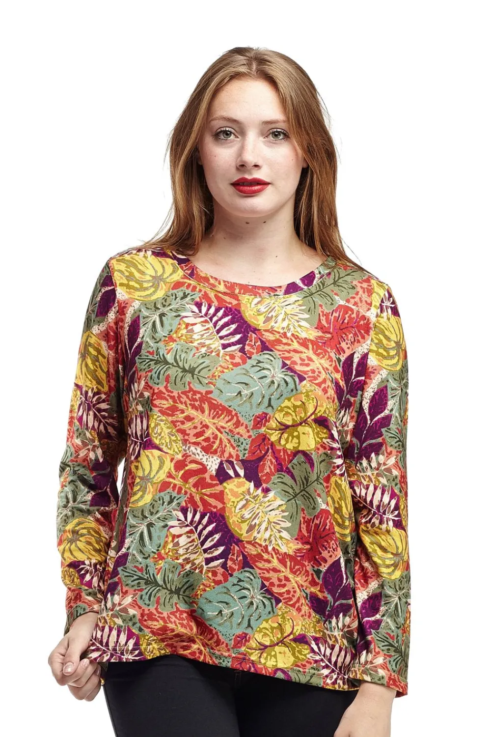 La Cera™ Top Estampado Multicolor La Cera
