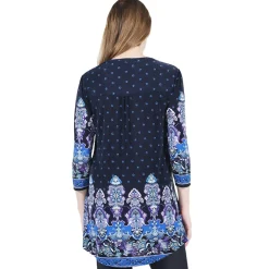 La Cera™ Tunica Con Estampado De Cachemira Renaissance La Cera
