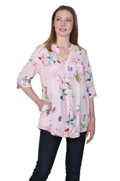 La Cera™ Tunica Con Estampado Nature At It'S Best Release