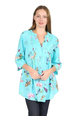 La Cera™ Tunica Con Estampado Nature At It'S Best Release