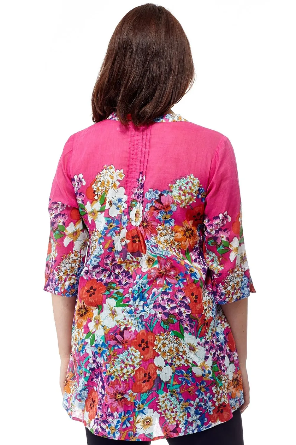 La Cera™ Tunica Floral Colorida