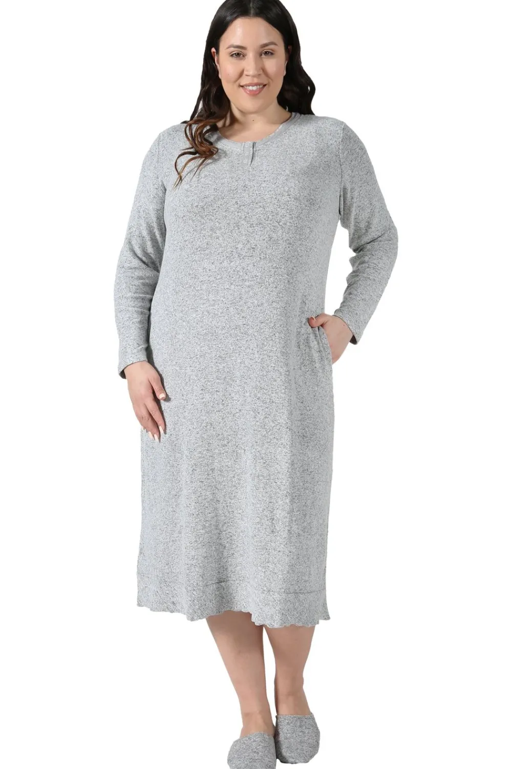 La Cera™ Vestido A Presion De Talla Grande De The Comfort Collection