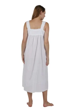 La Cera™ Vestido Bordado 100% Algodon.