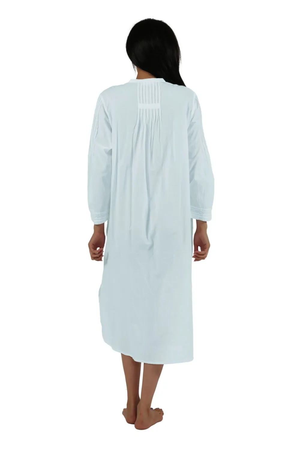 La Cera™ Vestido De Manga Larga 100% Algodon