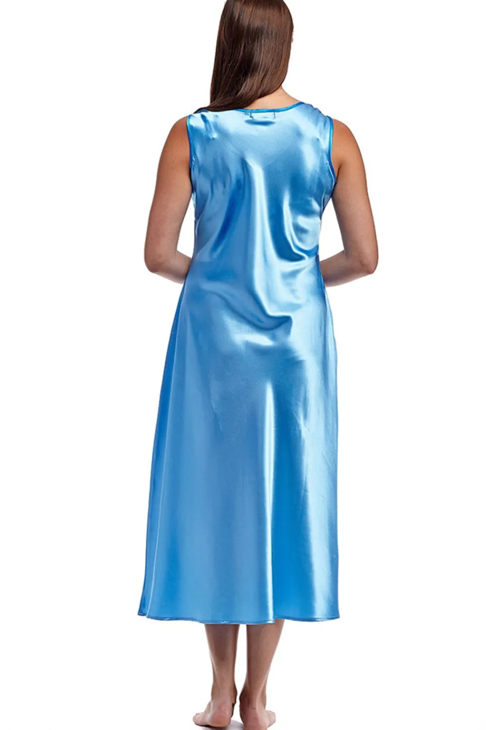 La Cera™ Vestido De Raso