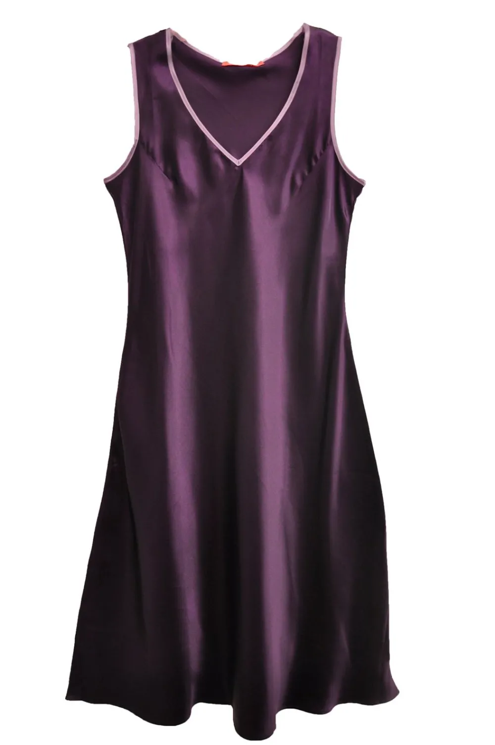 La Cera™ Vestido De Saten De Talla Grande