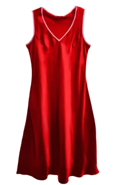 La Cera™ Vestido De Saten De Talla Grande