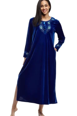 La Cera™ Vestido De Terciopelo La Cera