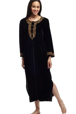 La Cera™ Vestido De Terciopelo La Cera