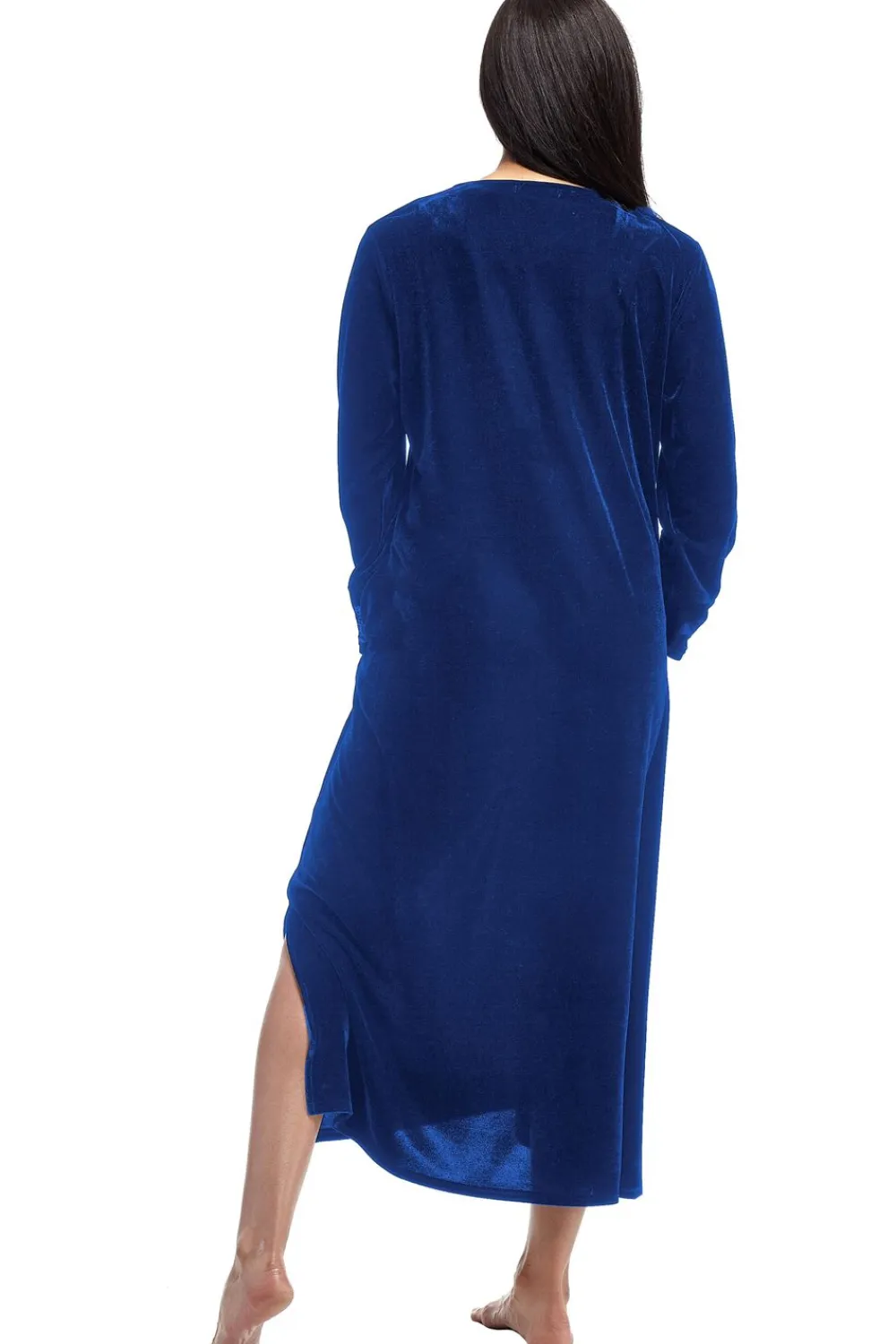 La Cera™ Vestido De Terciopelo La Cera