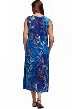 La Cera™ Vestido La Cera Sin Mangas Con Cuello En V
