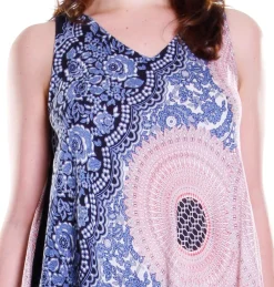 La Cera™ Vestido Panuelo Con Estampado Floral