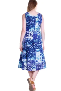 La Cera™ Vestido Sin Mangas Con Efecto Tie-Dye De La Cera