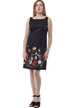 La Cera™ Vestido Tubo Floral La Cera